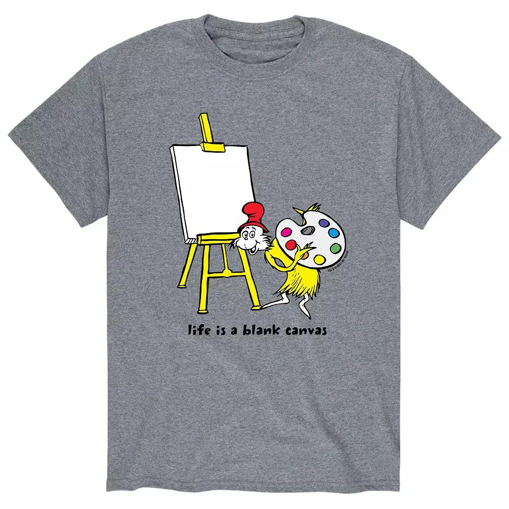 Men's Dr. Seuss Life Blank Canvas Tee,  Product Image