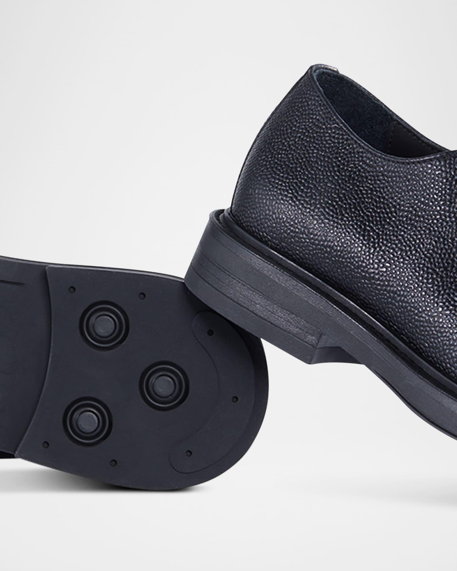 Men's Michael Pebbled Leather Derby Shoes Product Image