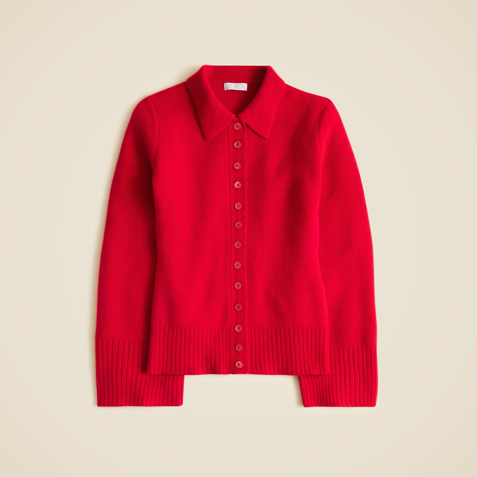 Milano-stitch cinched-waist cardigan Product Image