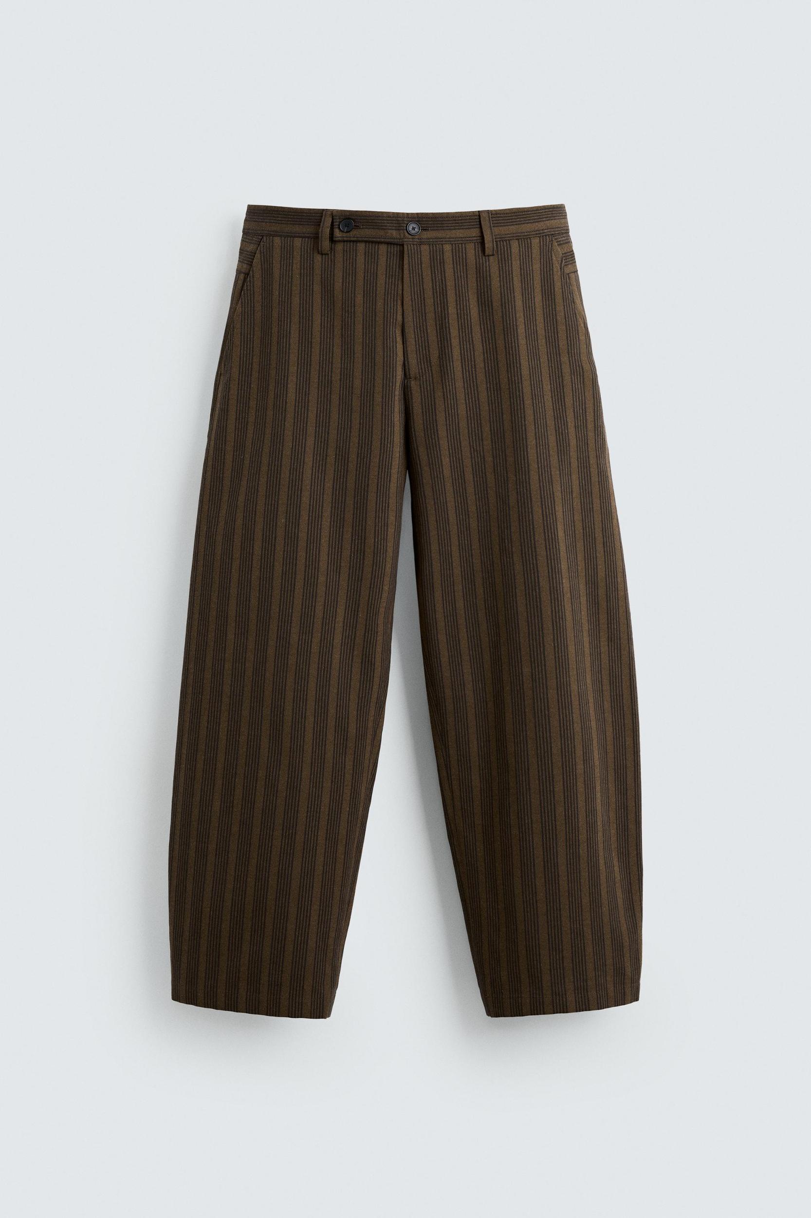 STRIPED BALLOON FIT PANTS © OTIS KWAME KYE QUAICOE Product Image