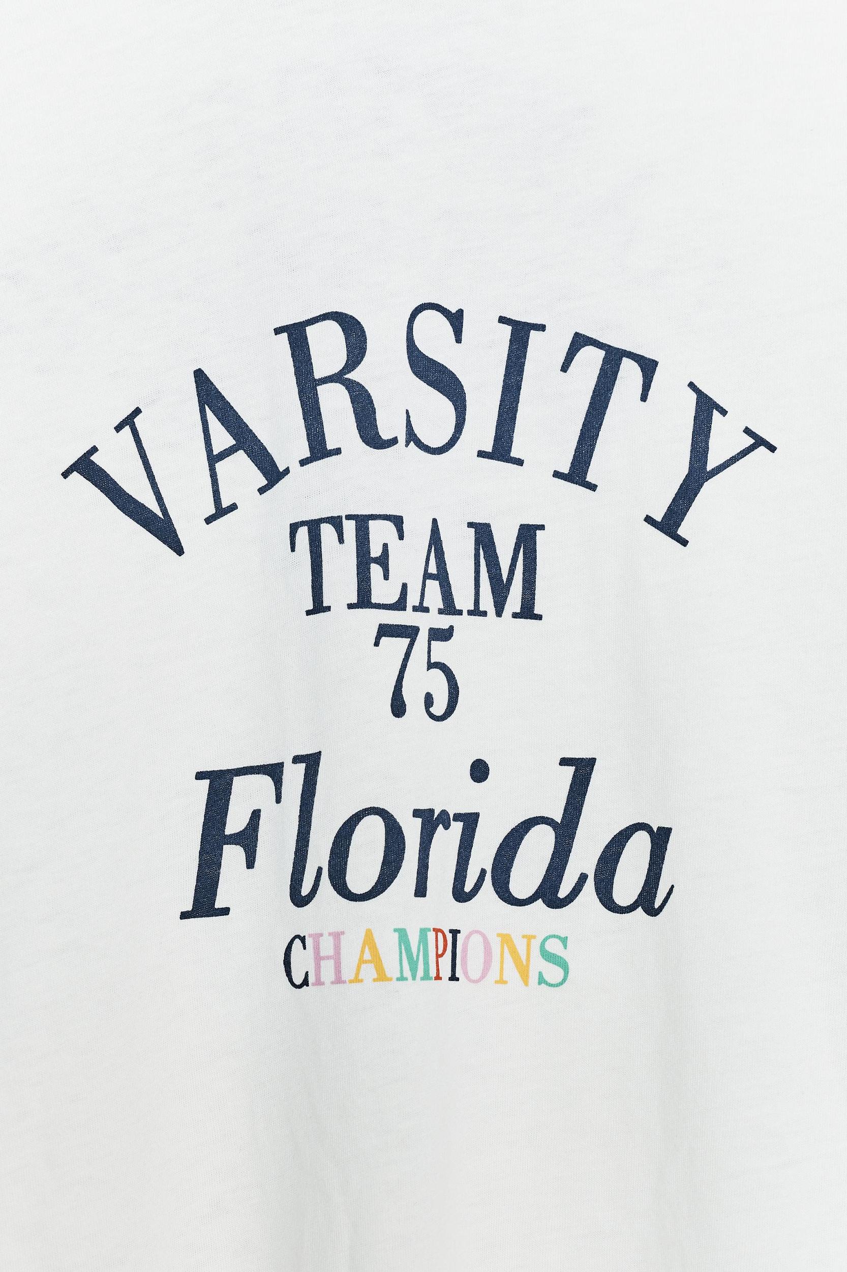 FLAMÉ TEXT T-SHIRT Product Image