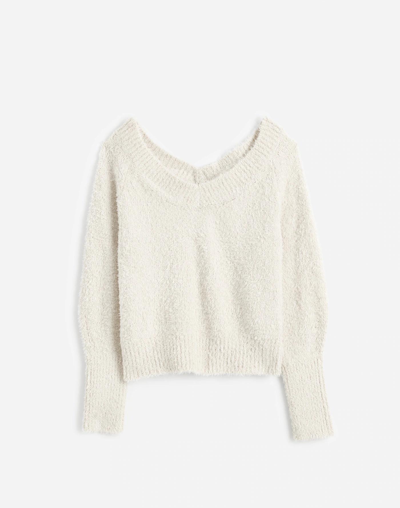 Double V-Neck Sweater Product Image