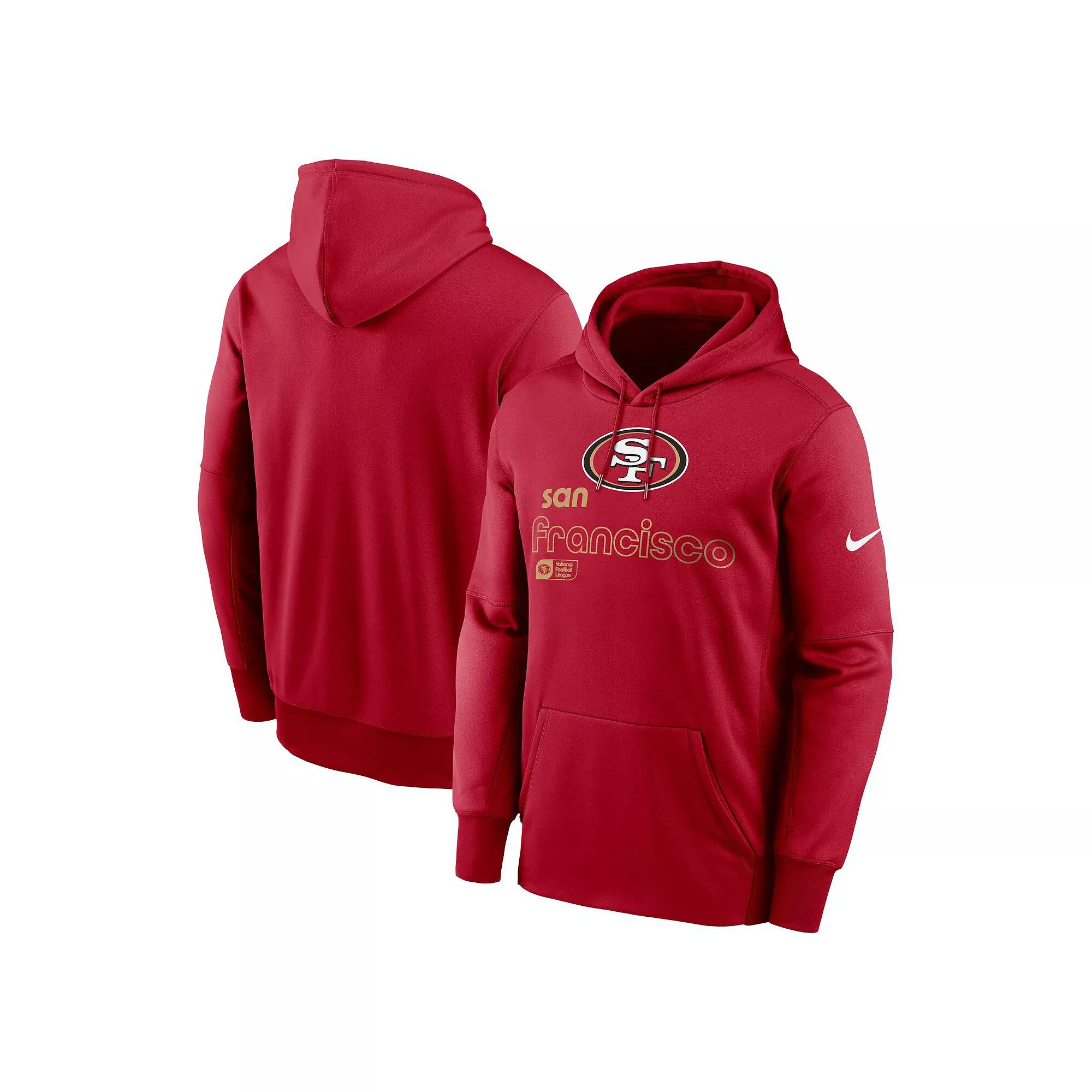 Men's Nike Red Tampa Bay Buccaneers Performance Pullover Hoodie,  Product Image