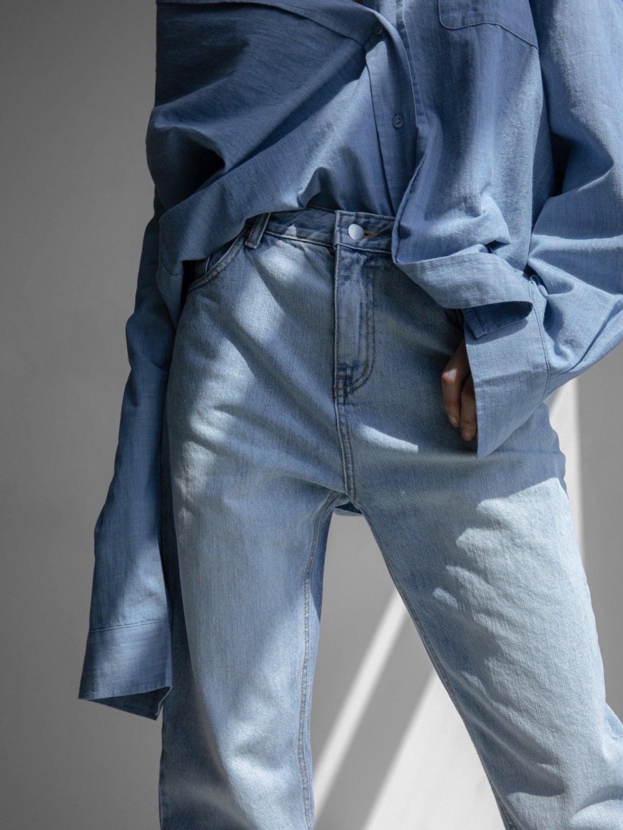 Slim Straight Leg Jeans Product Image