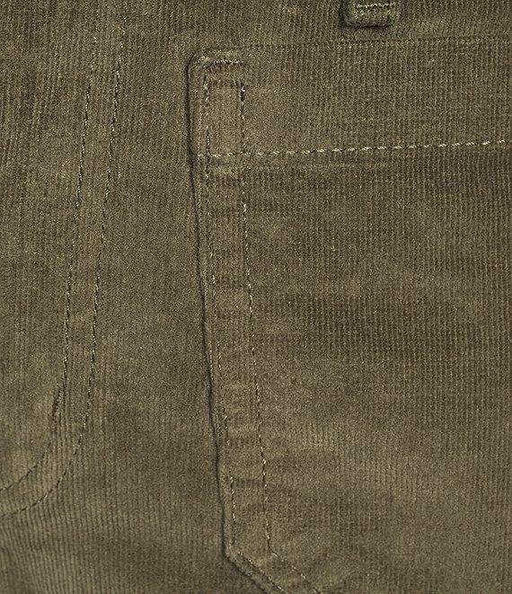 Code Bleu Stretch Denim High Rise Wide Leg Ankle Length Jeans Product Image