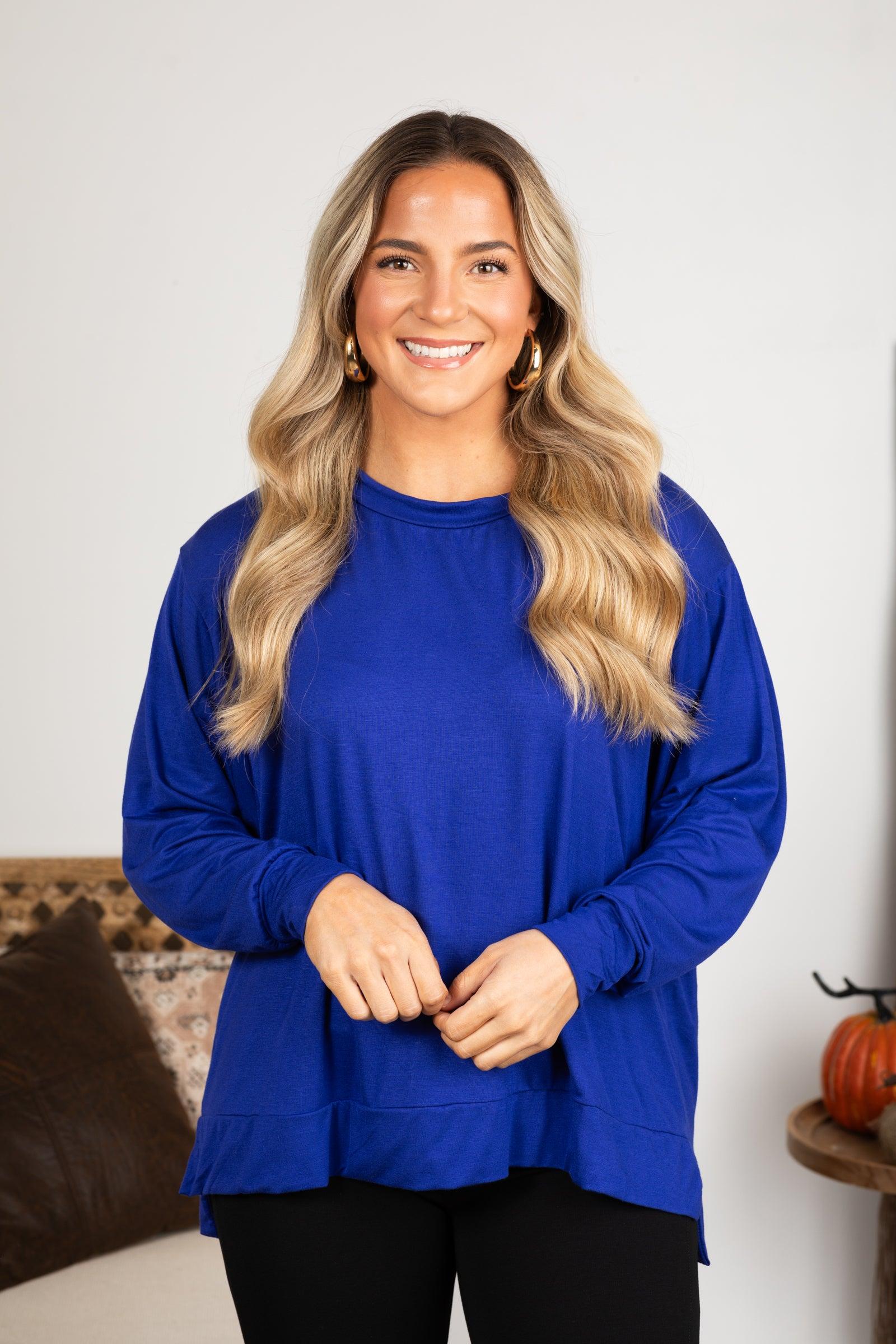 Super Soft Basic Dolman Sleeve Top Product Image