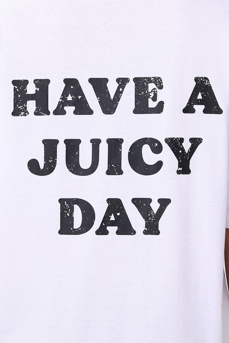 Oversized Have A Juicy Day Tee Product Image