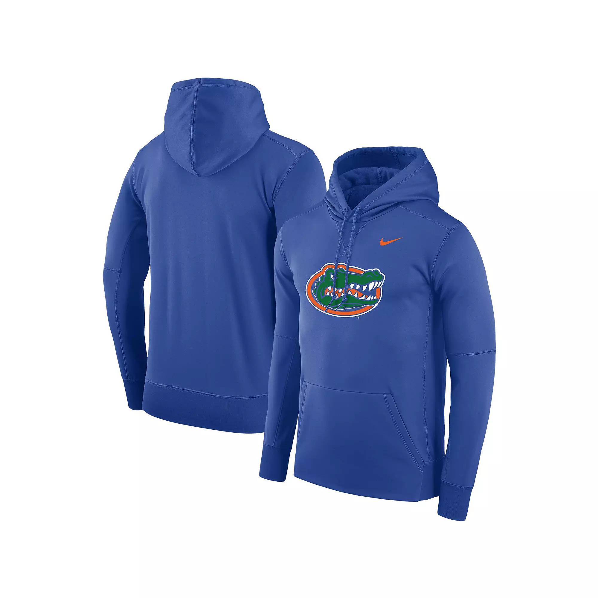 Mens Nike Royal Florida Gators Performance Pullover Hoodie Product Image