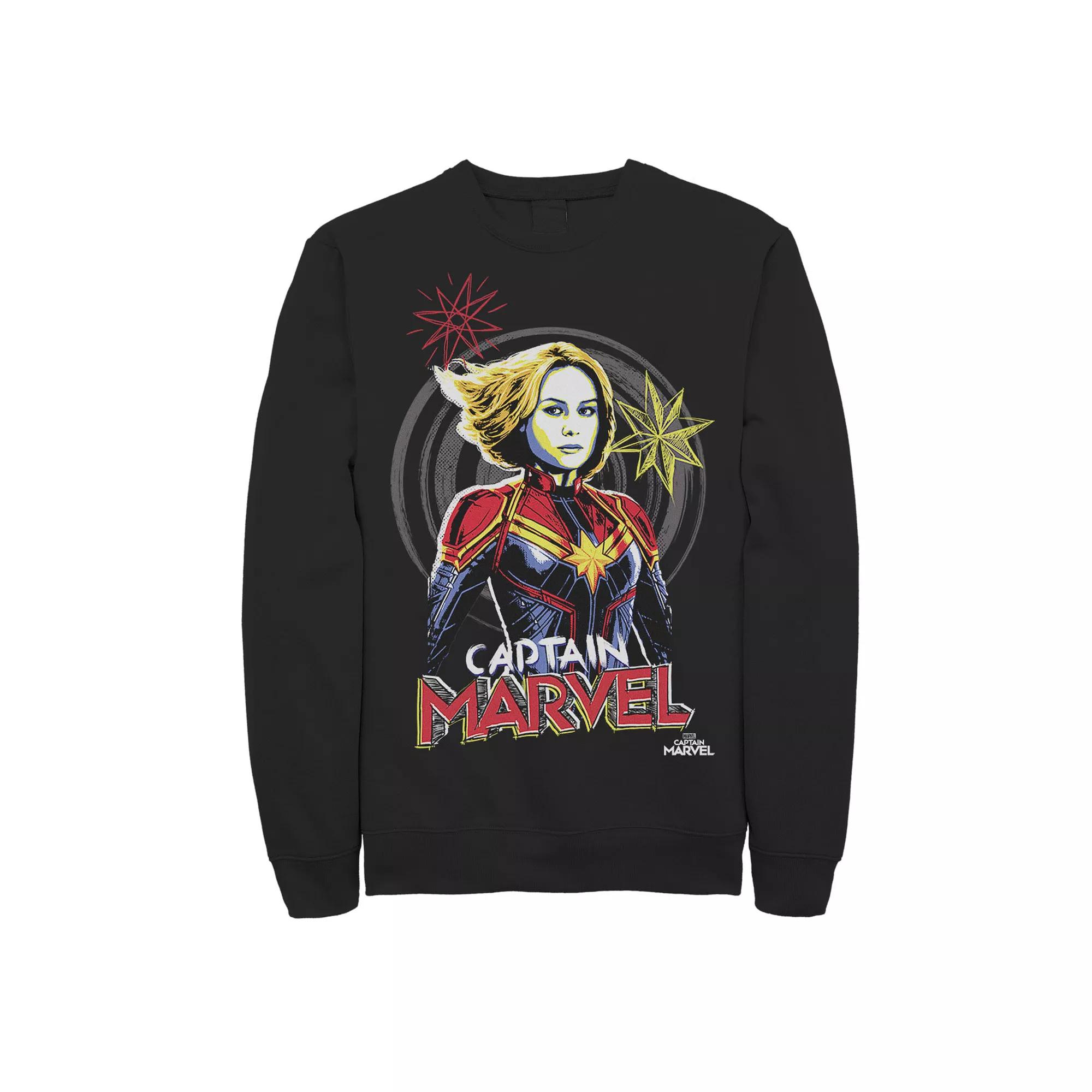 Men's DC Comics Superman Planet Chest Logo Fleece Sweatshirt,  Product Image