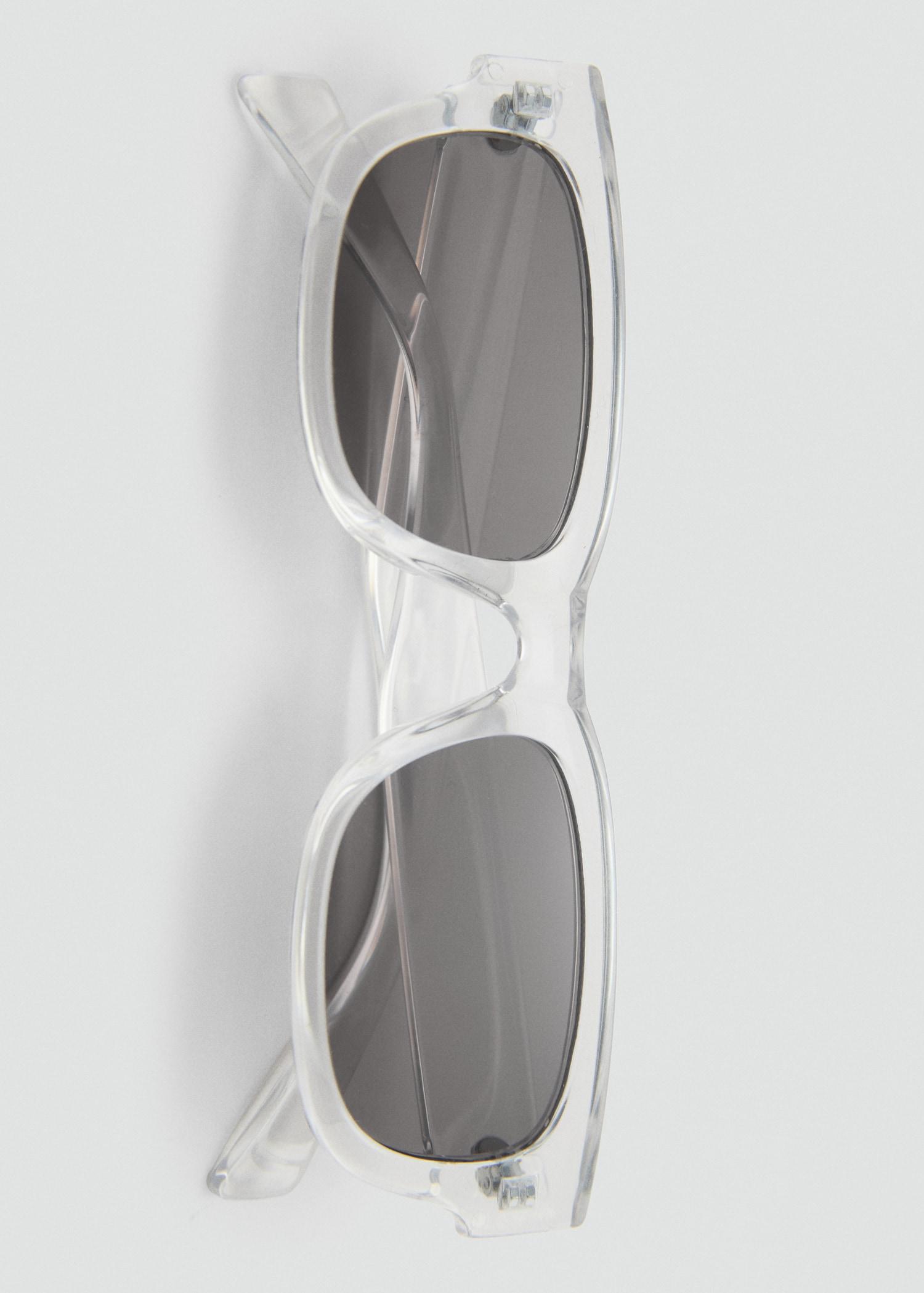 Rectangular-frame sunglasses - Women | MANGO USA Product Image