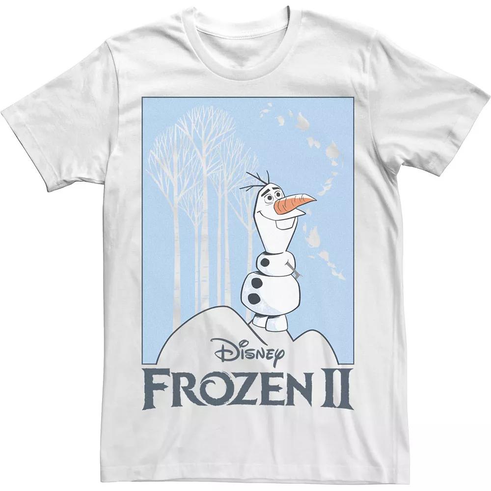 Disney's Frozen 2 Olaf Standing On Rock Men's Tee,  Product Image