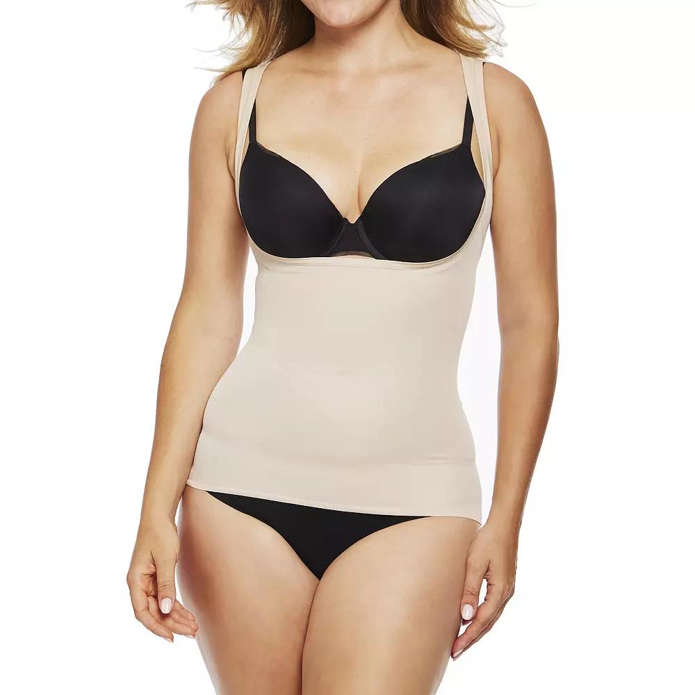 Naomi And Nicole Open-Bust Unbelievable Comfort® Wonderful Edge® Comfortable Firm® Shapewear Camisole 771 Product Image