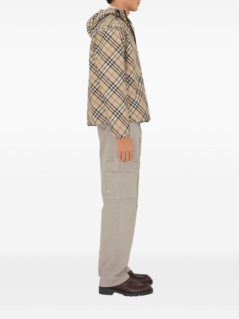 reversible check jacket Product Image