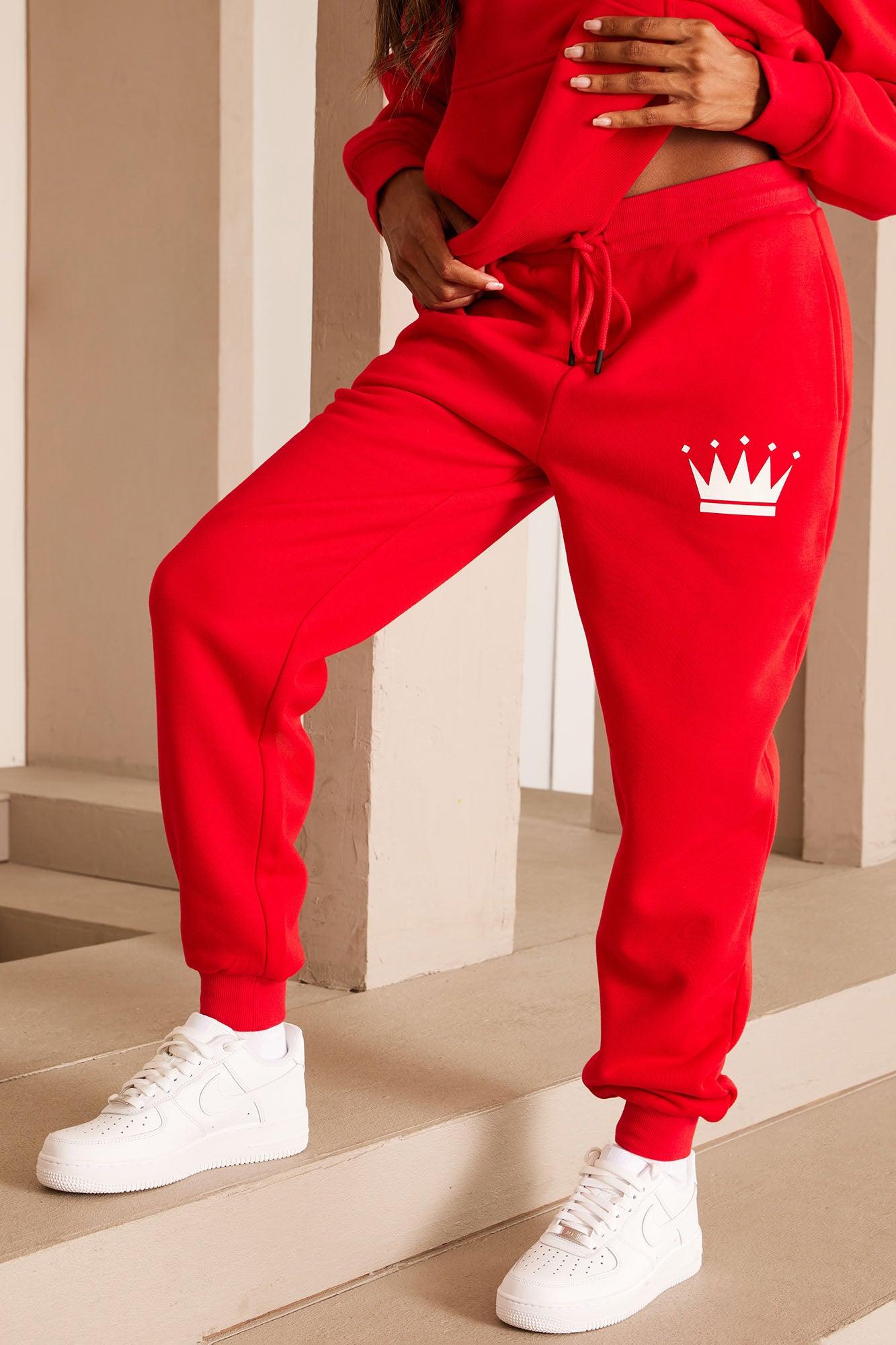 Family Goals Women's Queen Jogger - Red Product Image