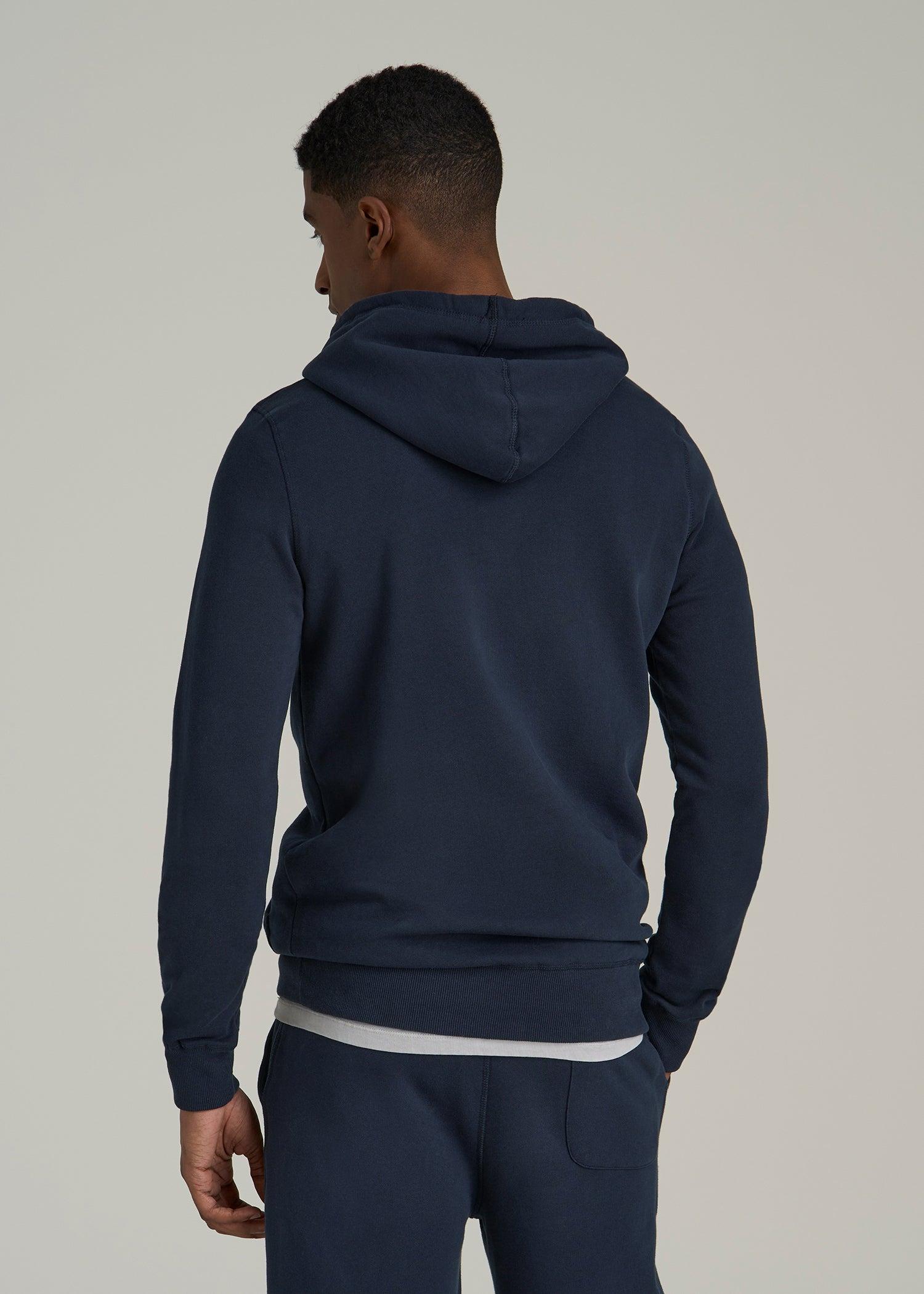 Wearever 2.0 Fleece Hoodie for Tall Men in Evening Blue Male Product Image