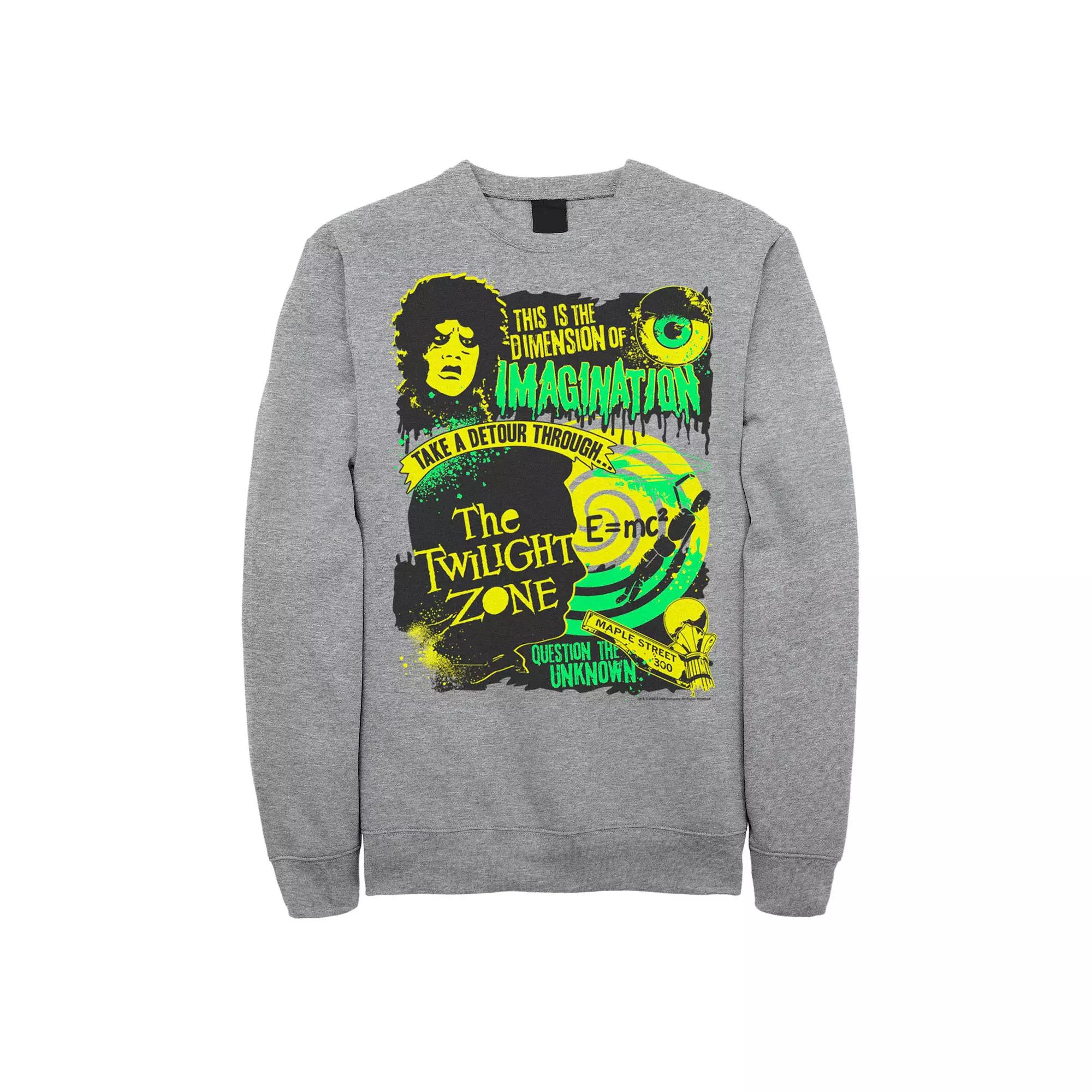 Men's The Twilight Zone Dimension Of Imagination Sweatshirt,  Product Image