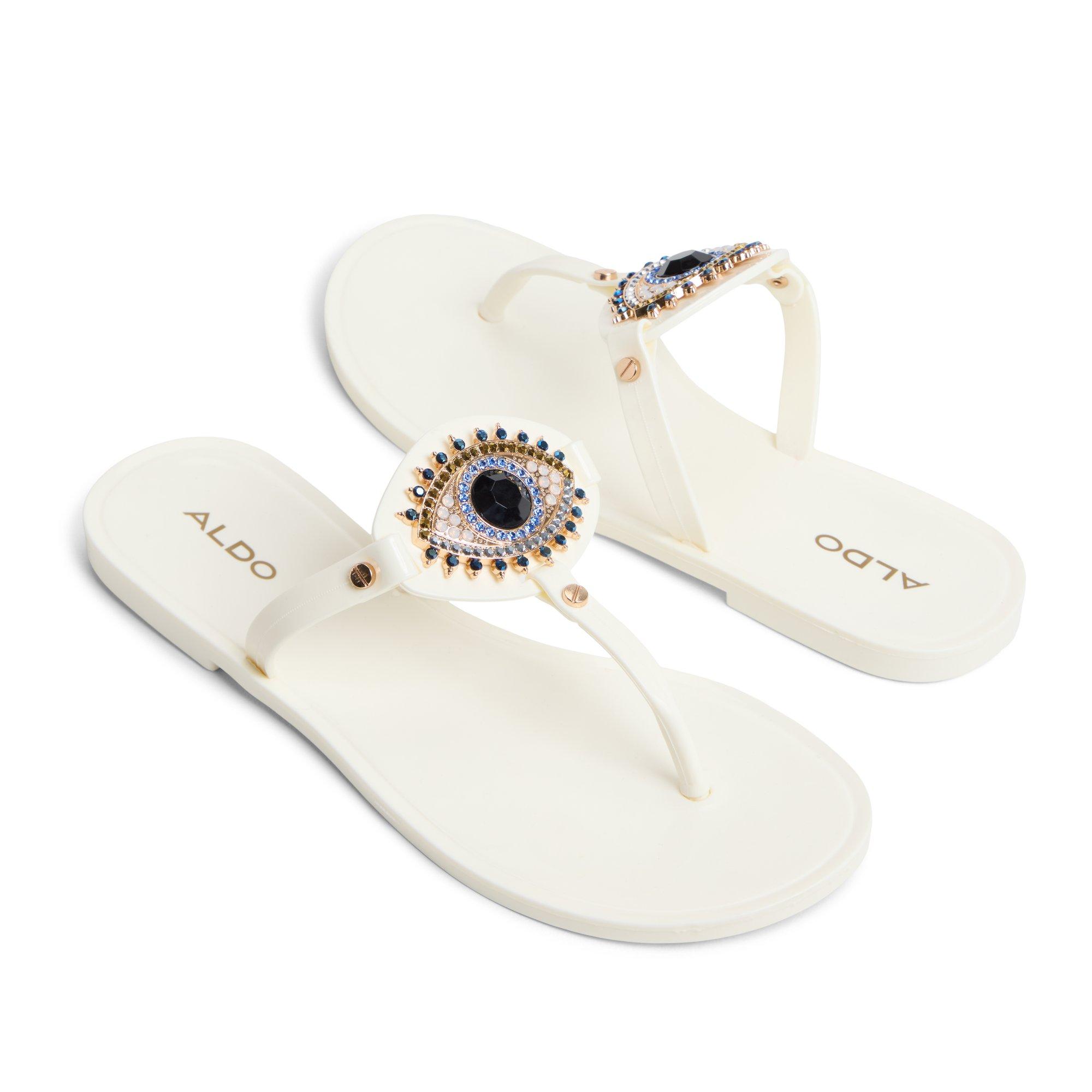 Ebariel White Women's Jelly Sandals & Flip Flops | ALDO US Product Image