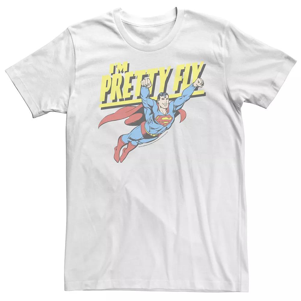 Big & Tall DC Comics Superman Pretty Fly Retro Tee, Men's,  Product Image