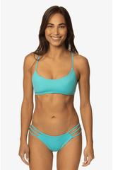 Cloud Break Bikini Bottom - Lemon Drop Female Product Image