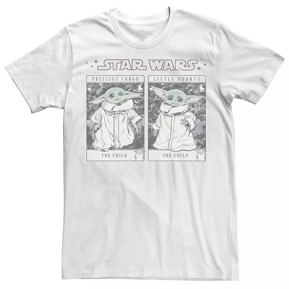 Men's Star Wars The Child Precious Cargo Little Bounty Tee, Size: Large, White Product Image