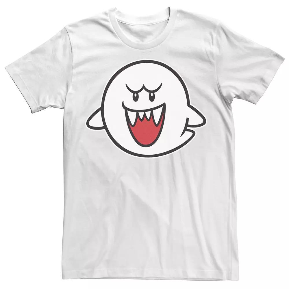 Big & Tall Nintendo Super Mario Boo Character Portrait Tee, Men's,  Product Image