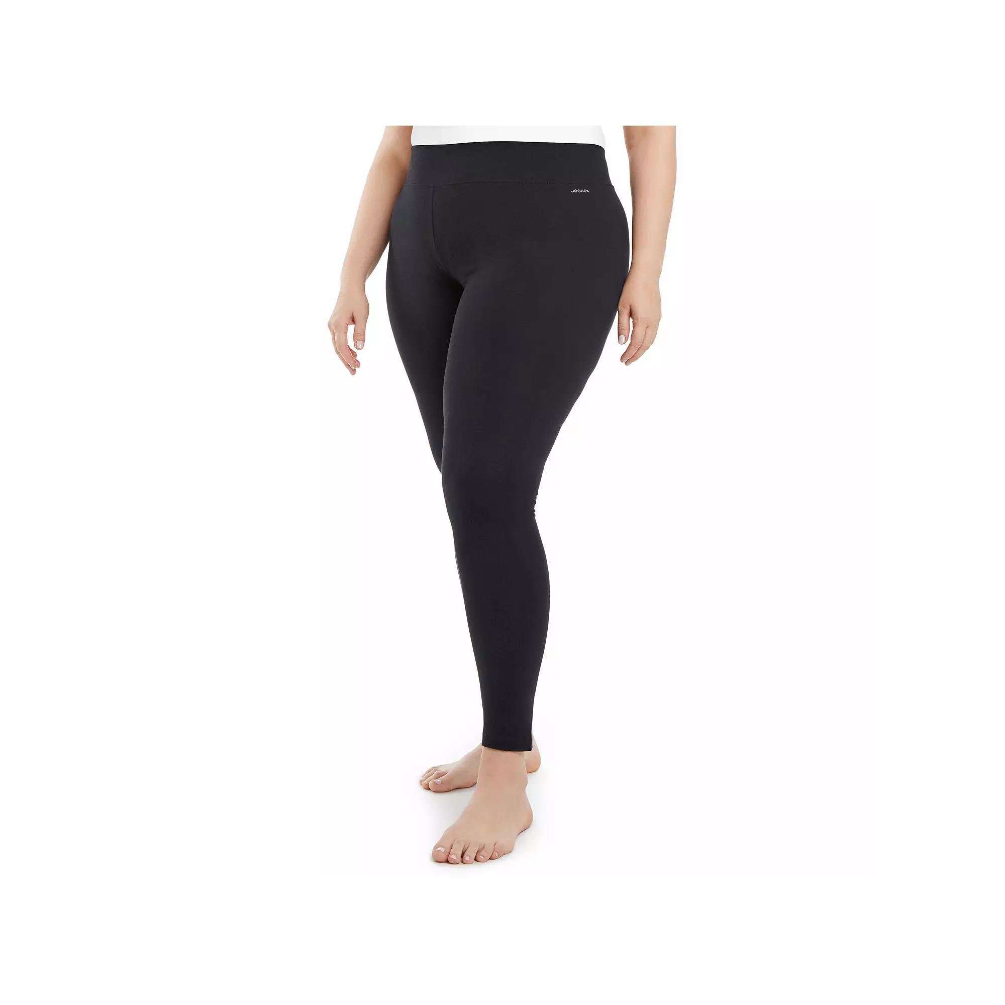 Plus Size Jockey Sport® Core Ankle leggings, Women's, Size: 3XL, Grey Product Image