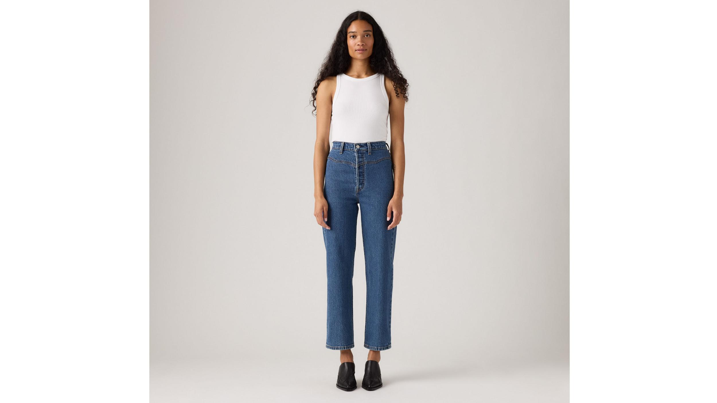 Ribcage Western Yoke Women's Jeans Product Image