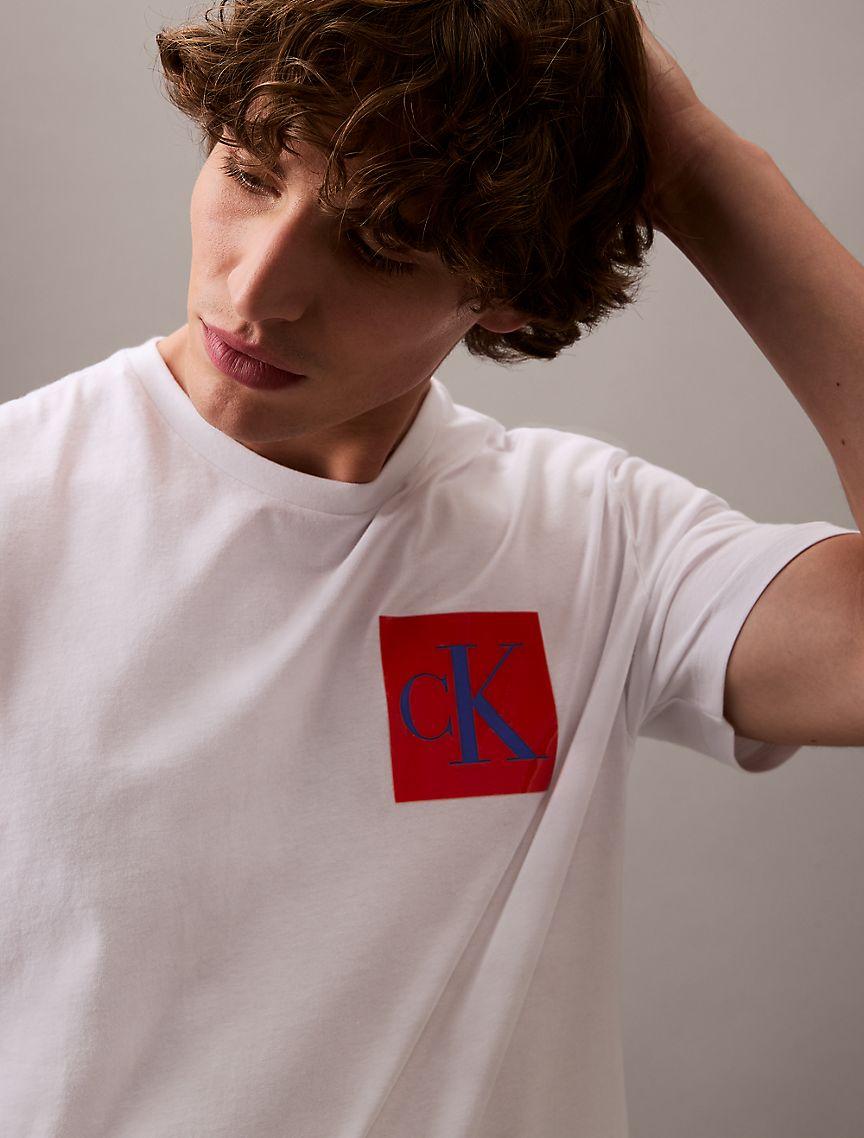 Monogram Logo Box Graphic Classic T-Shirt Product Image