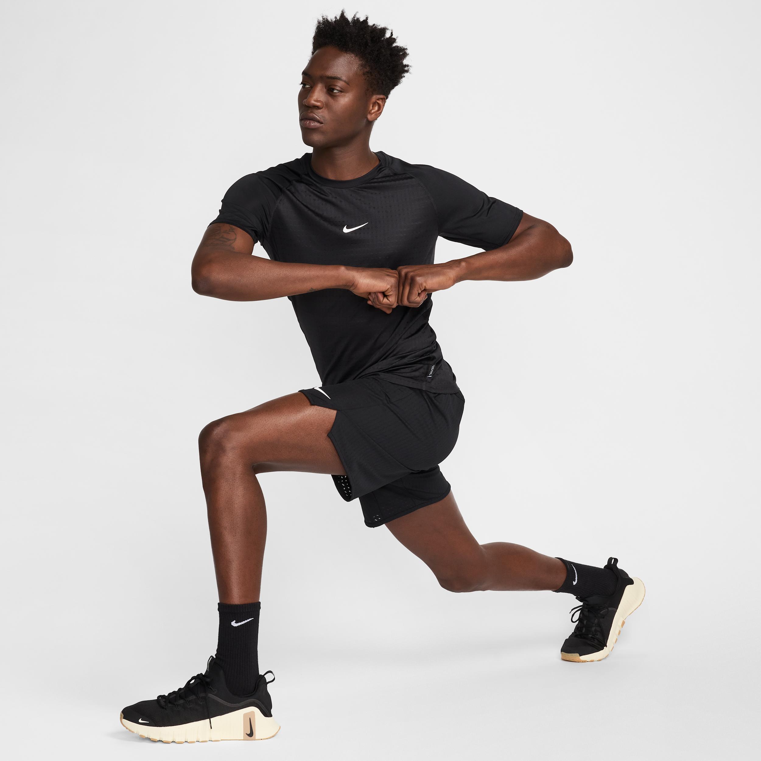 Men's Nike Pro Breathe Slim-Fit Short-Sleeve Top Product Image