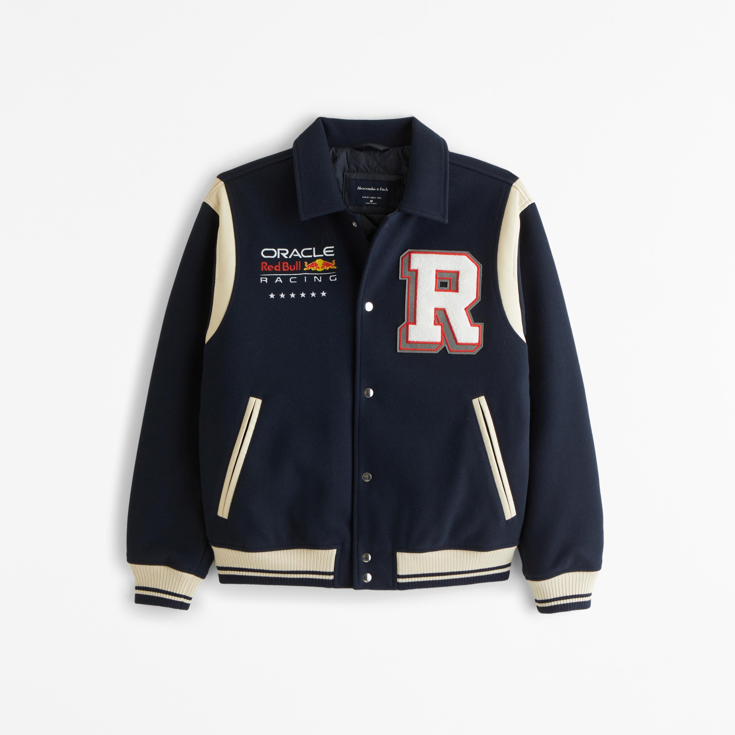 Oracle Red Bull Racing Varsity Bomber Jacket Product Image
