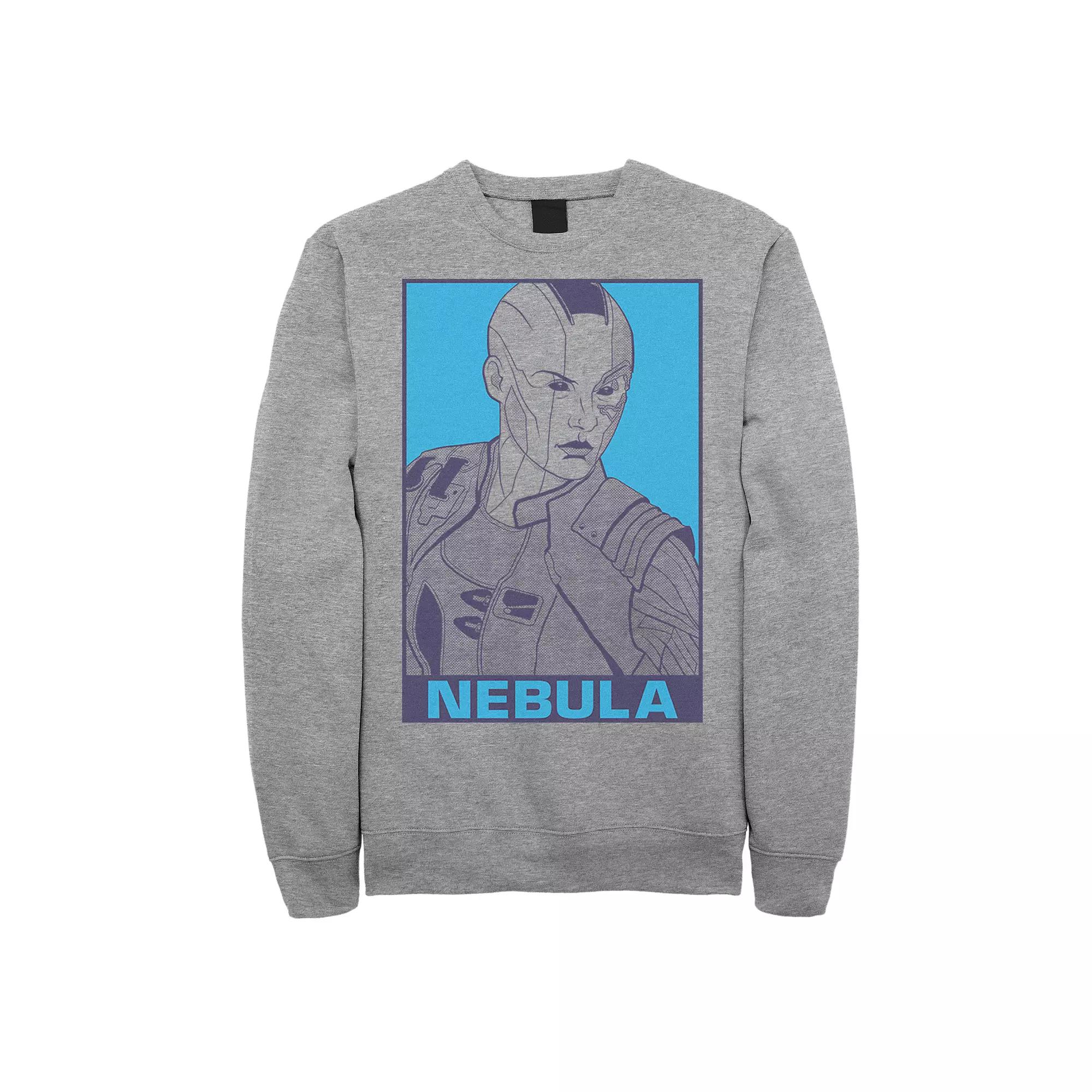 Men's Avengers Endgame Nebula Poster Pullover,  Product Image