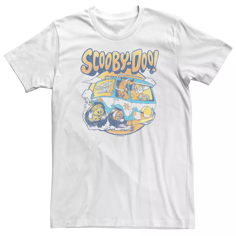 Big & Tall Scooby-Doo Shaggy Mystery Machine Ride Tee, Men's, Size: 4XL, White Product Image