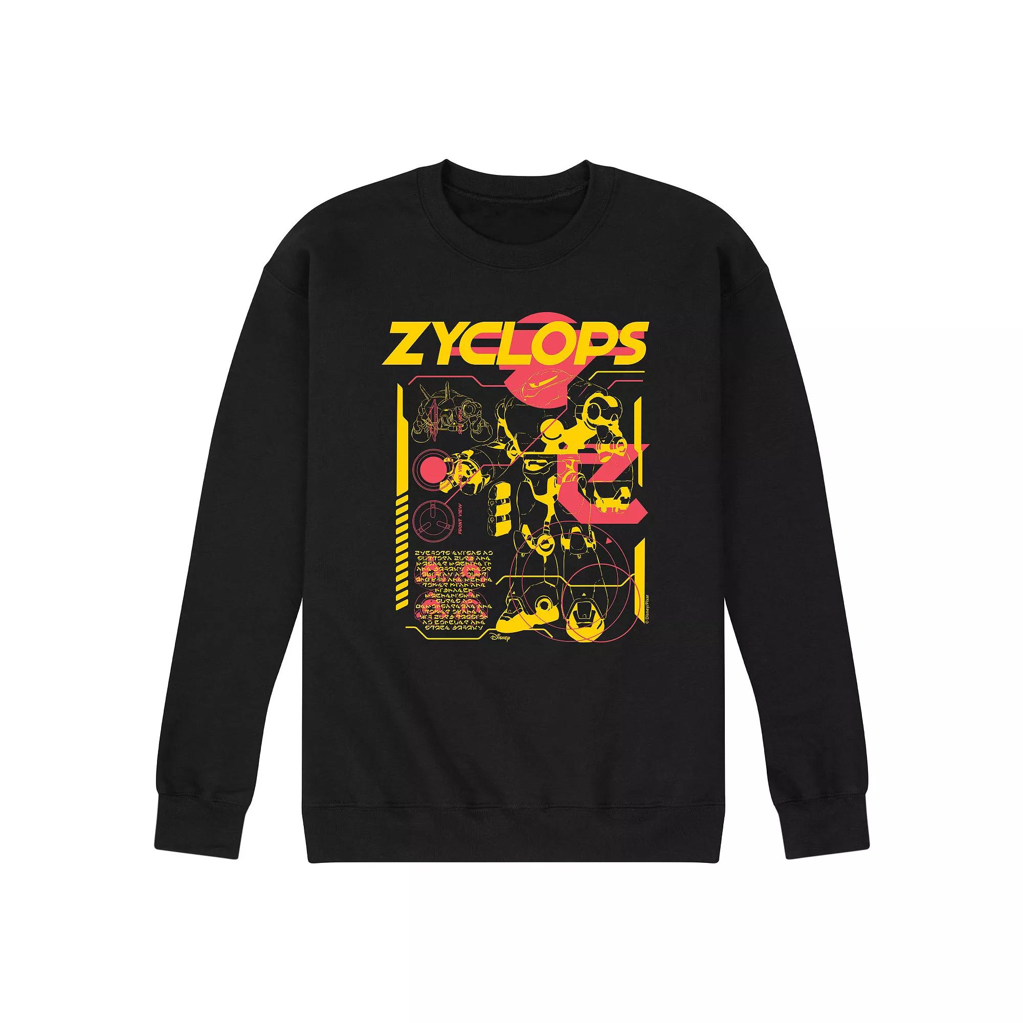 Disney / Pixar's Lightyear Men's Zyclops Fleece Sweatshirt,  Product Image