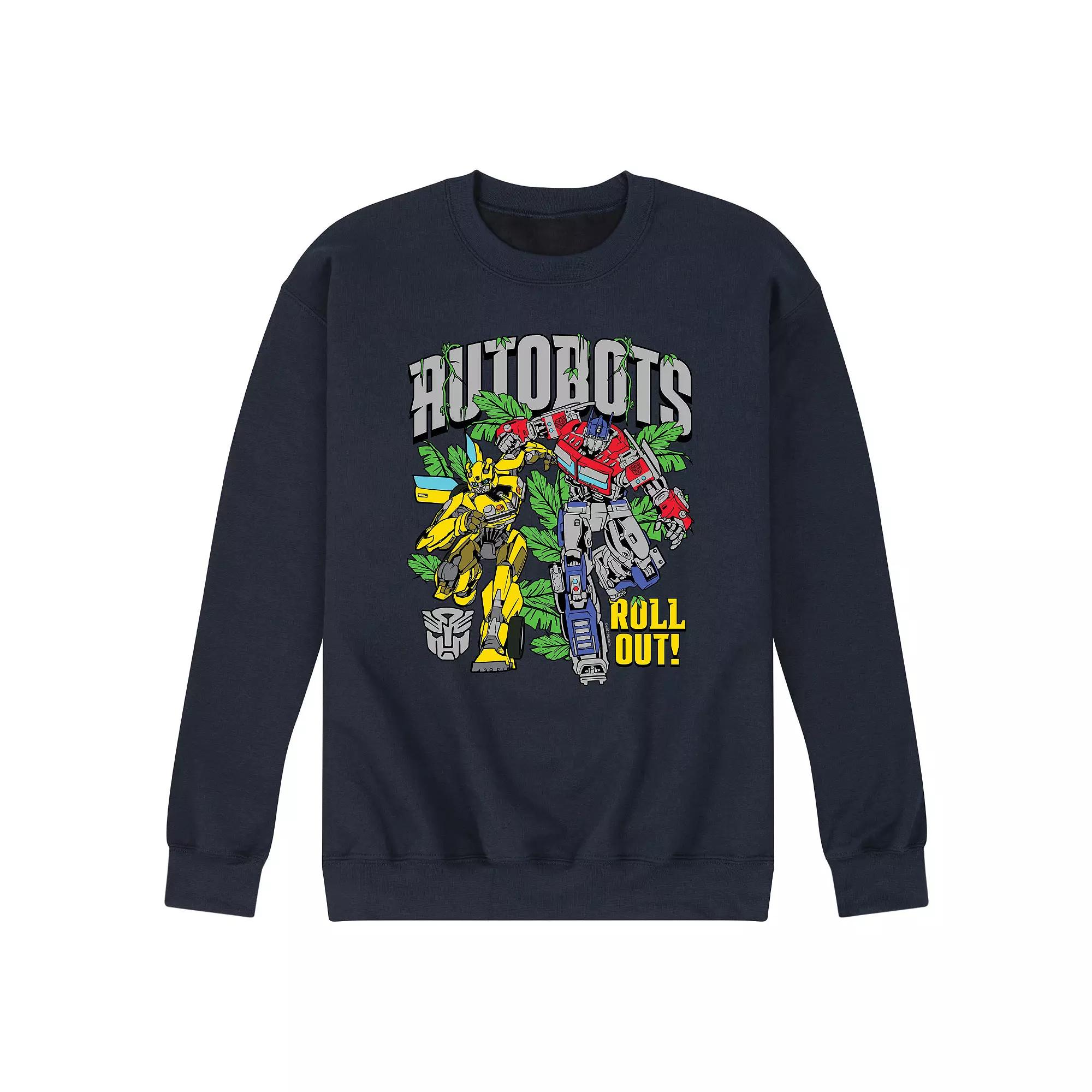 Men's Transformers Autobots Roll Out Fleece Sweatshirt,  Product Image