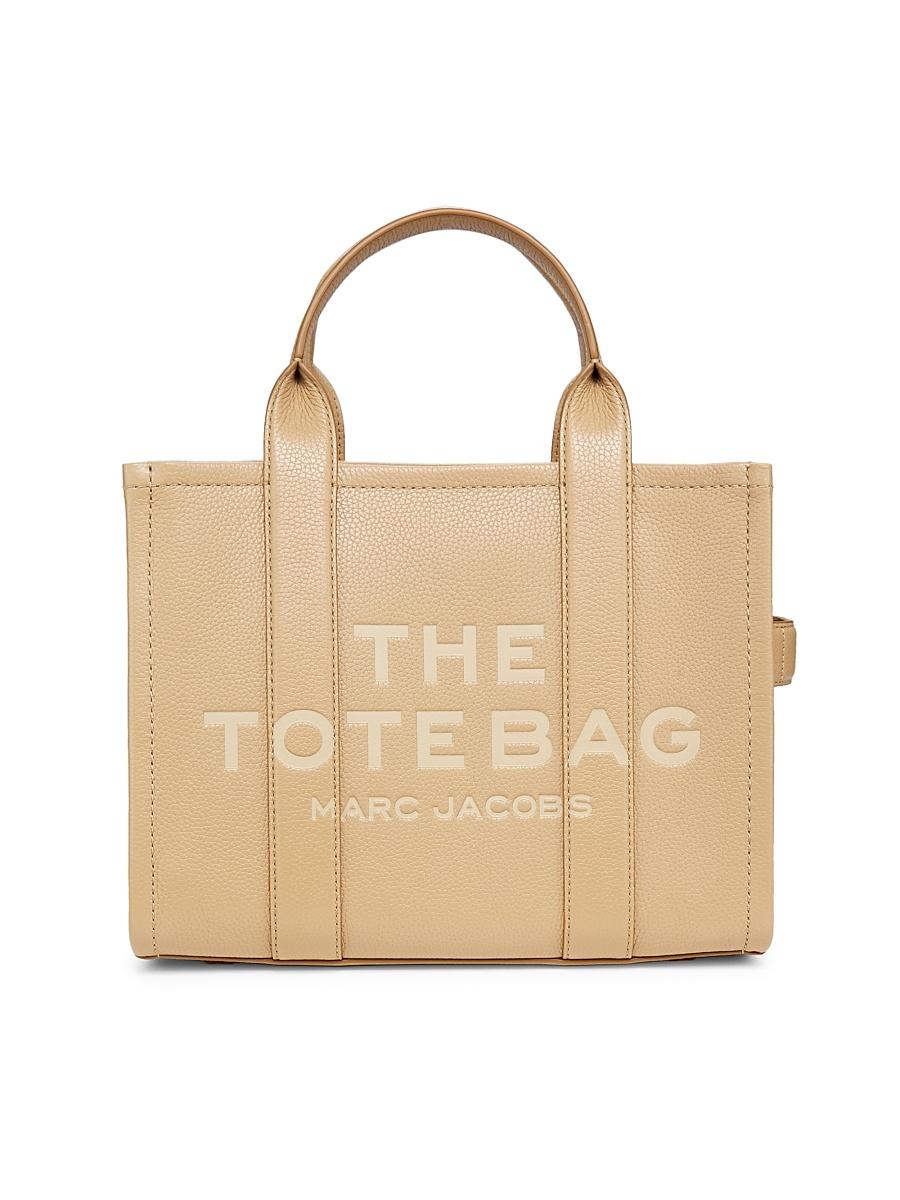 Womens The Leather Medium Tote Bag Product Image