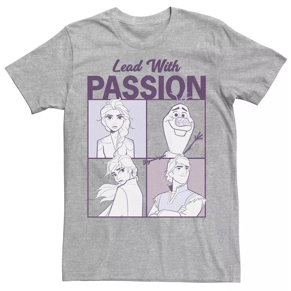 Disney's Frozen 2 Group Shot Lead With Passion Men's Tee,  Product Image