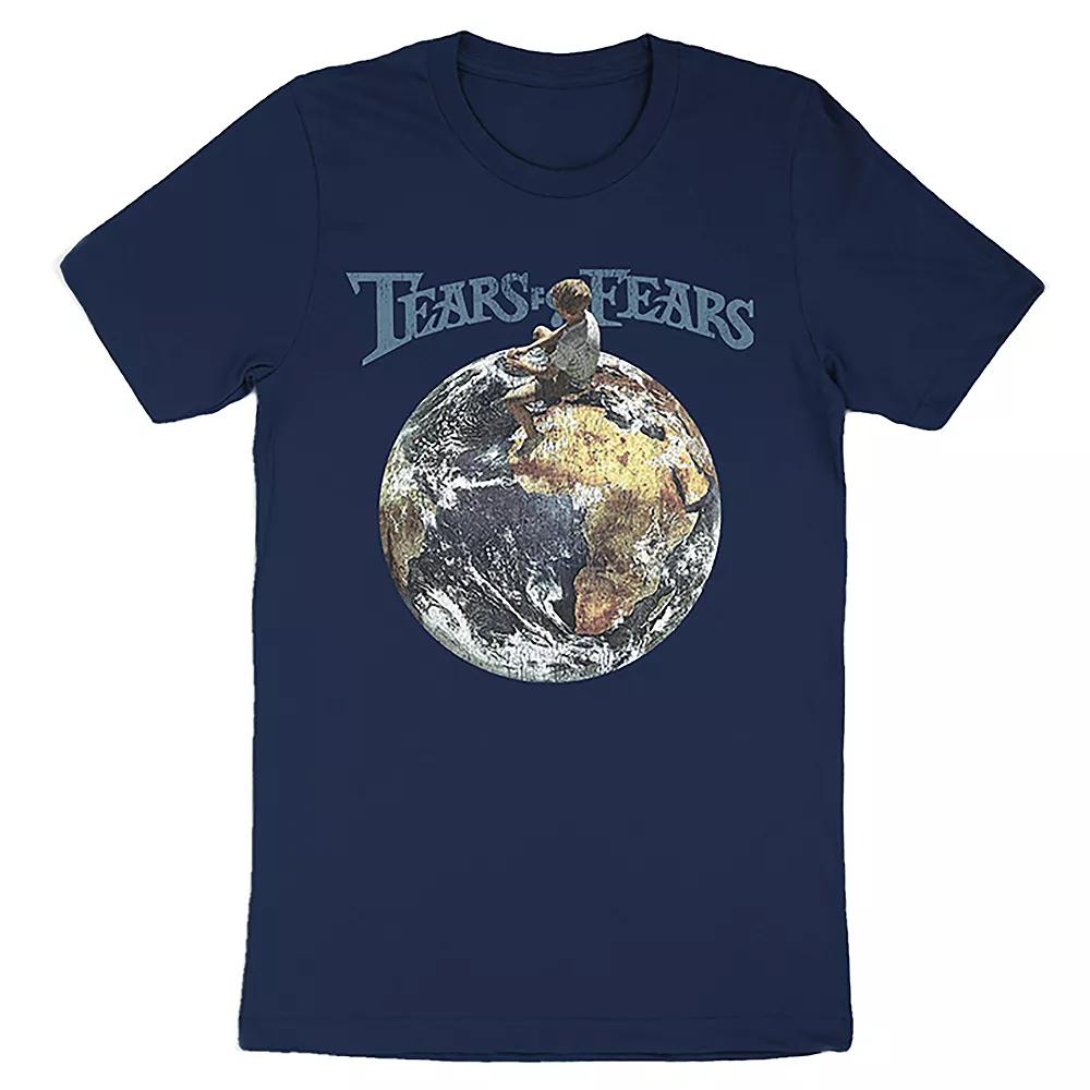 Men's Tears For Fears Globe Tour Tee, Size: XXL, Blue Product Image