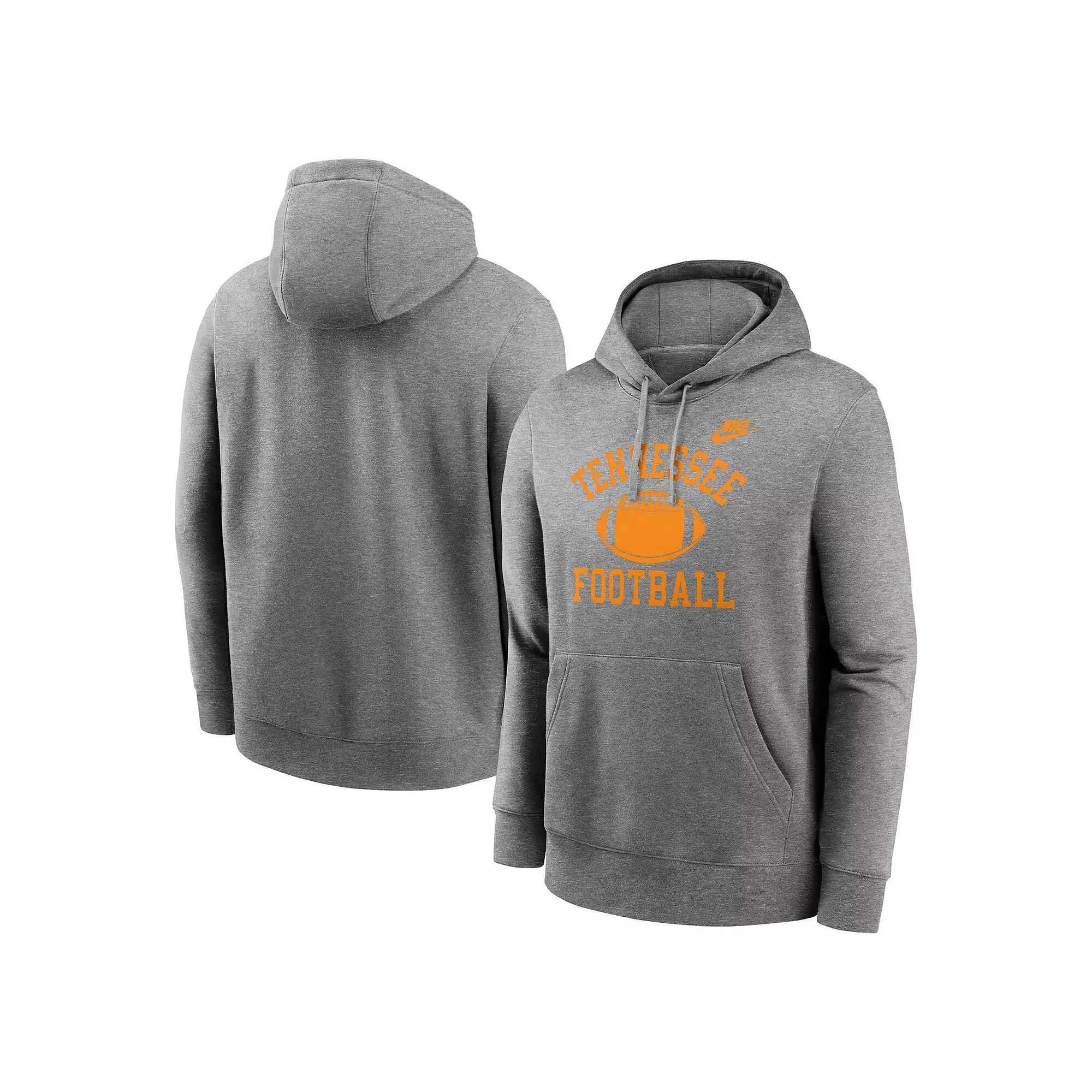 Men's Nike Heather Charcoal Dallas Cowboys Rewind Retro Joe Club Pullover Hoodie,  Product Image