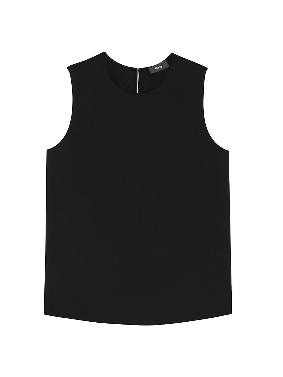 Womens Silk Straight Shell Product Image