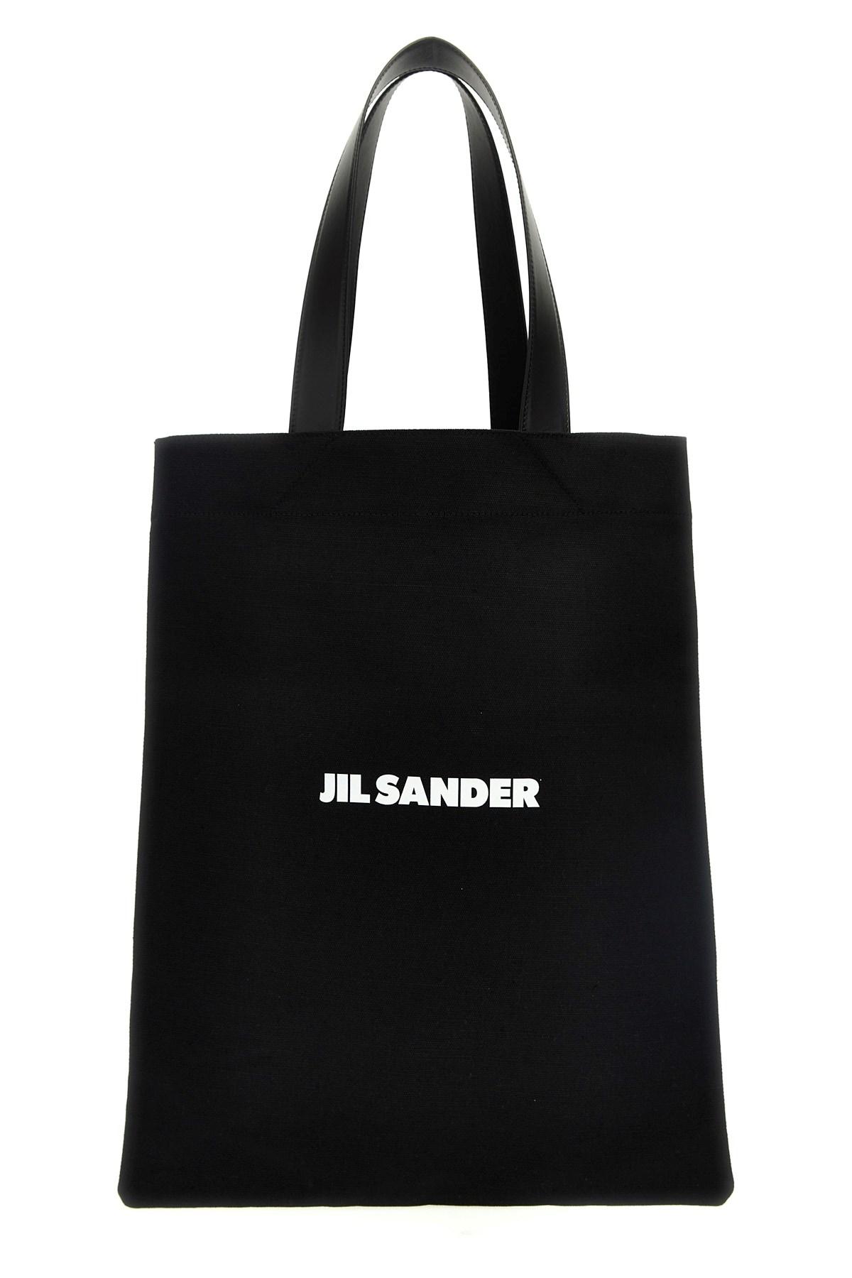JIL SANDER Flat Tote Bag In Black Product Image