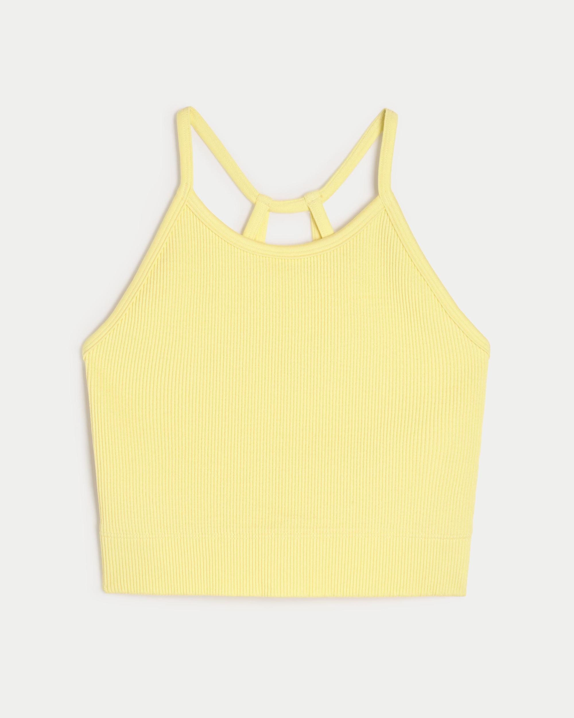 Gilly Hicks Active Ribbed Seamless Fabric High-Neck Tank Product Image