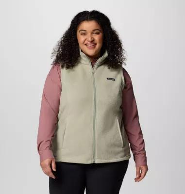 Columbia Women s Benton Springs Fleece Vest - Plus Size- Product Image