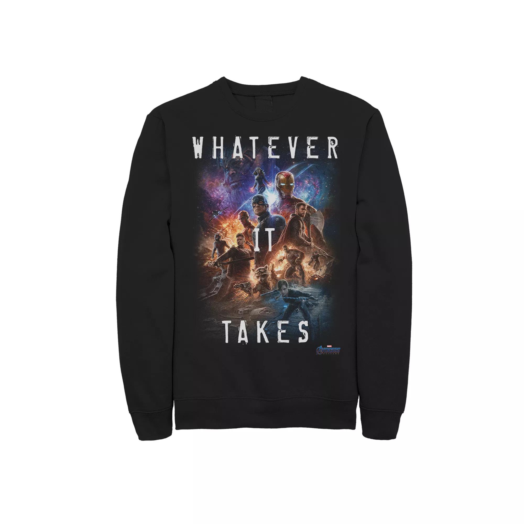 Men's Avengers Endgame Movie Poster Pullover,  Product Image