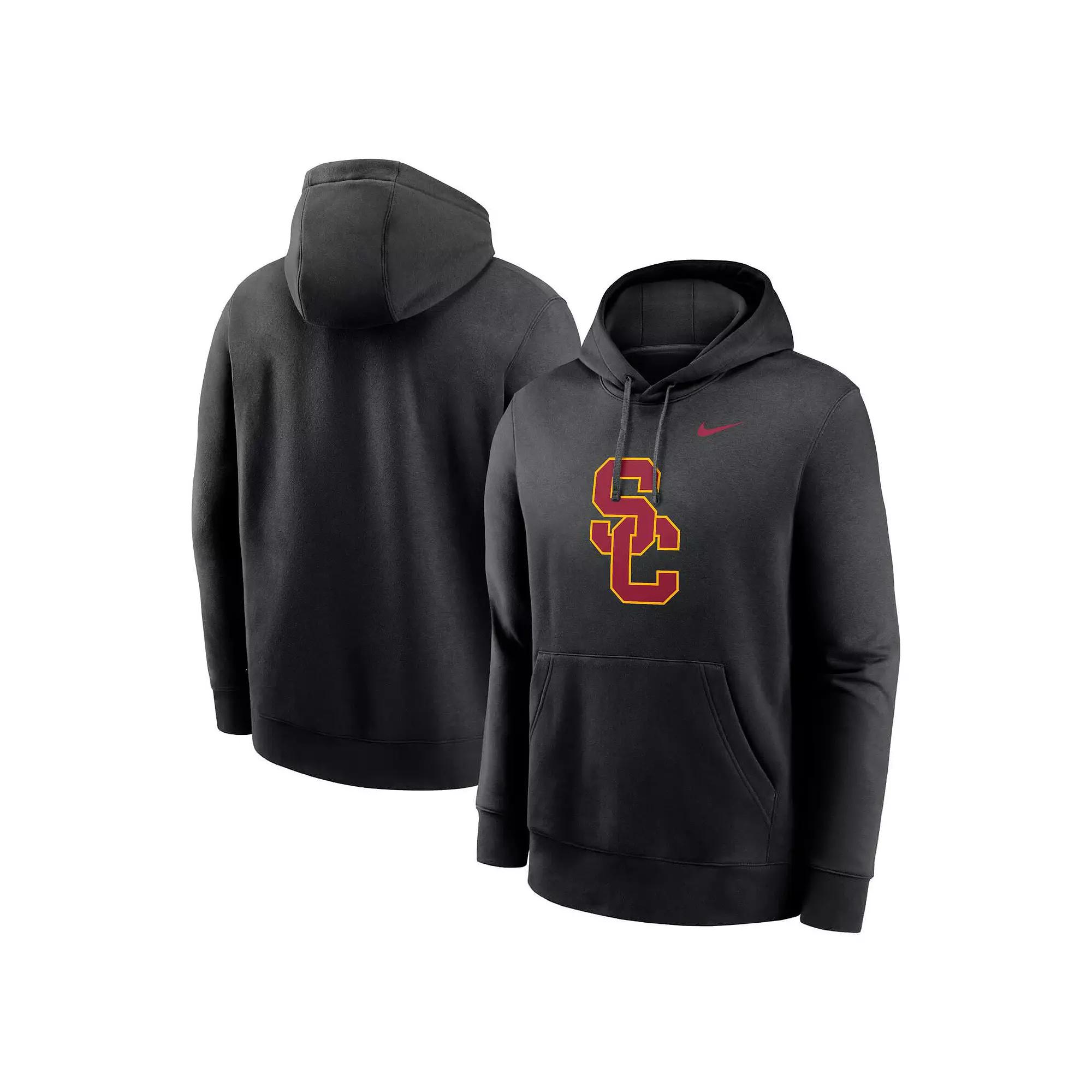 USC Trojans Primetime Club Primary Logo Nike Mens College Pullover Hoodie | NKDK00ASCJ-PTF Product Image