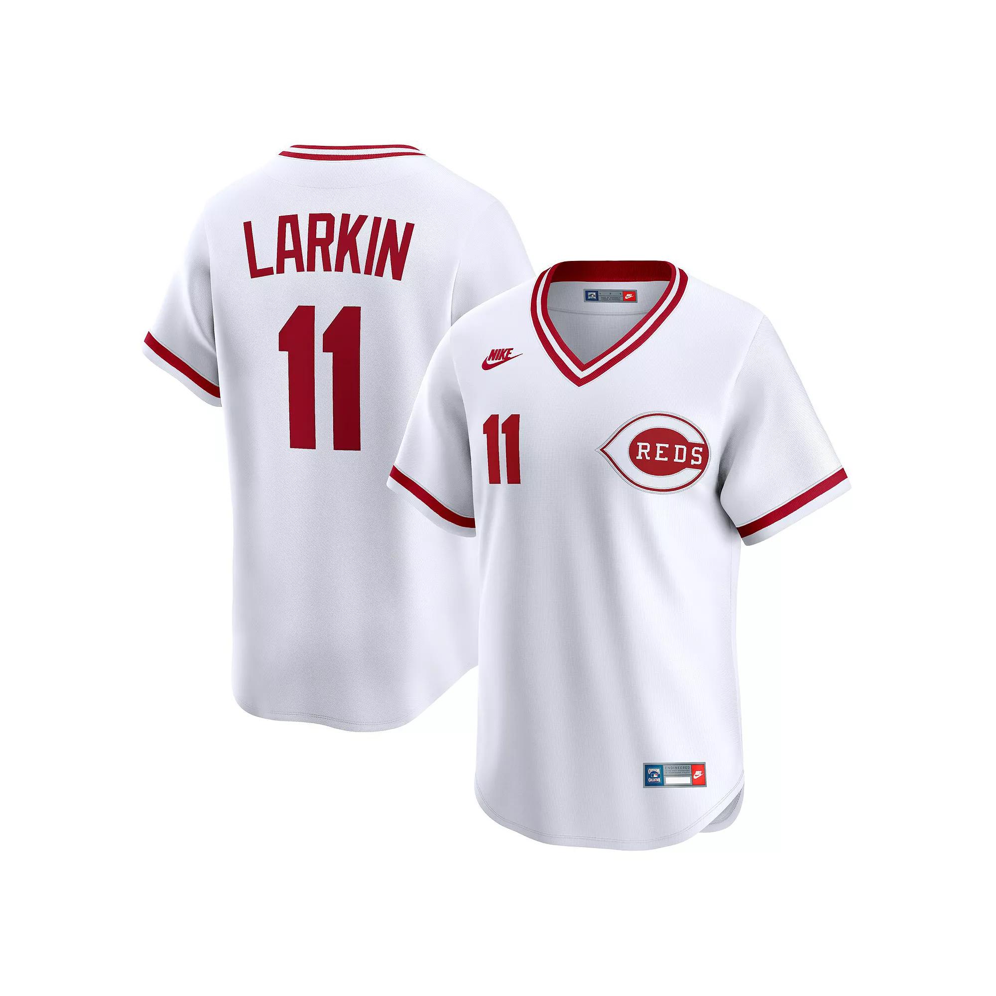 Barry Larkin Cincinnati Reds Cooperstown Nike Mens Dri-FIT ADV MLB Limited Jersey | CO25CNC1QME-UCJ Product Image