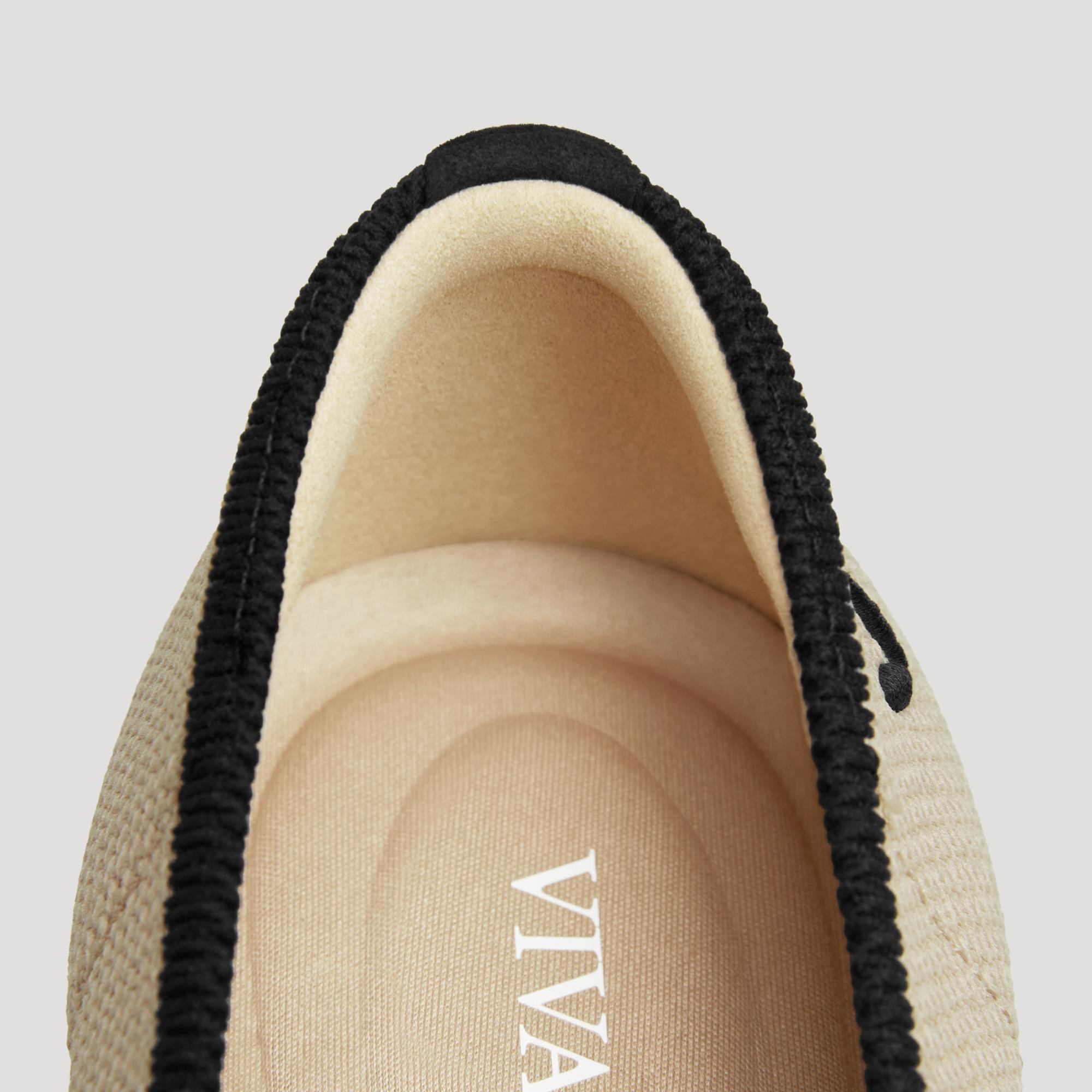 Almond-Toe Knotted Flats (Bibi) Product Image