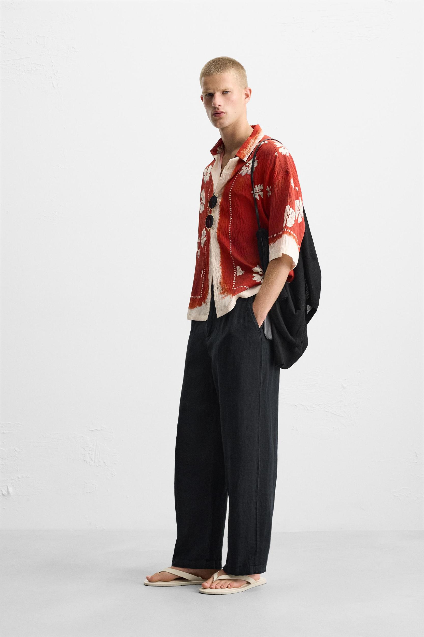 FLORAL PRINT SHIRT Product Image