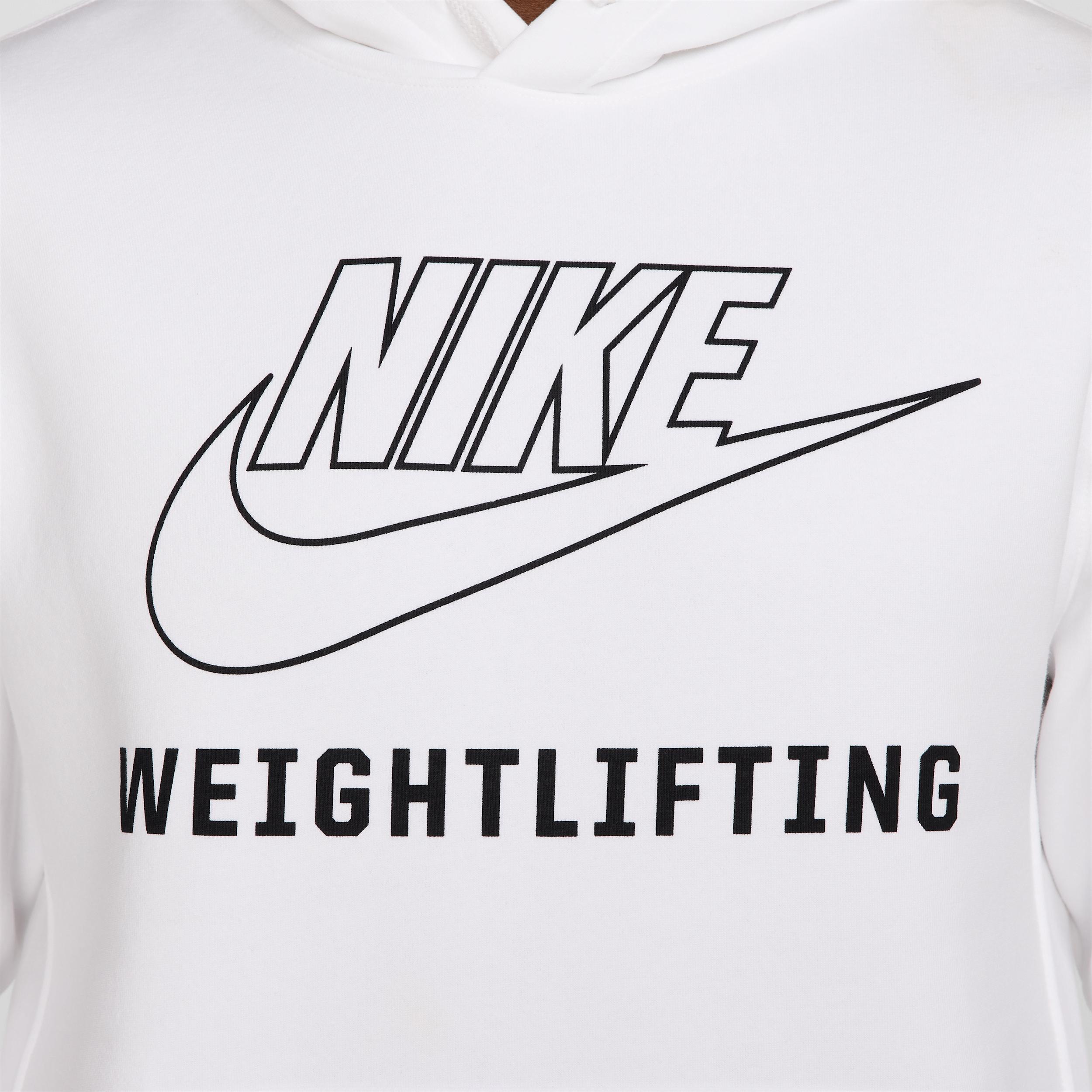 Nike Mens Weightlifting Pullover Hoodie | APS481-100 Product Image