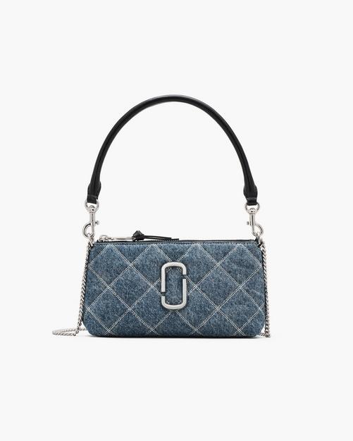 The Quilted Denim Snapshot Convertible Shoulder Bag Product Image