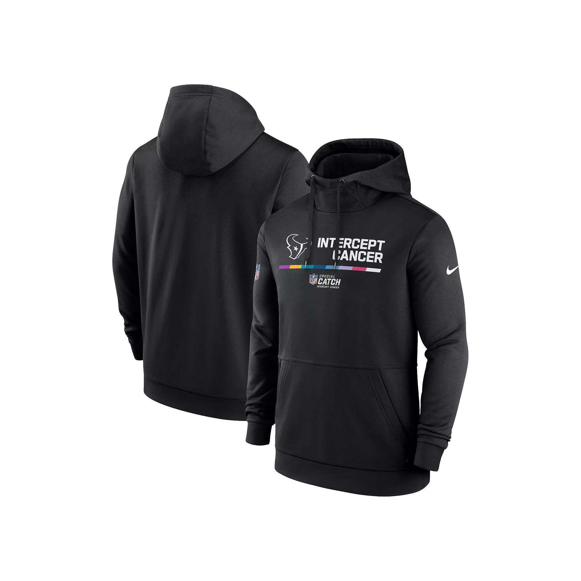 Mens Nike New York Jets NFL Crucial Catch Therma Performance Pullover Hoodie Product Image